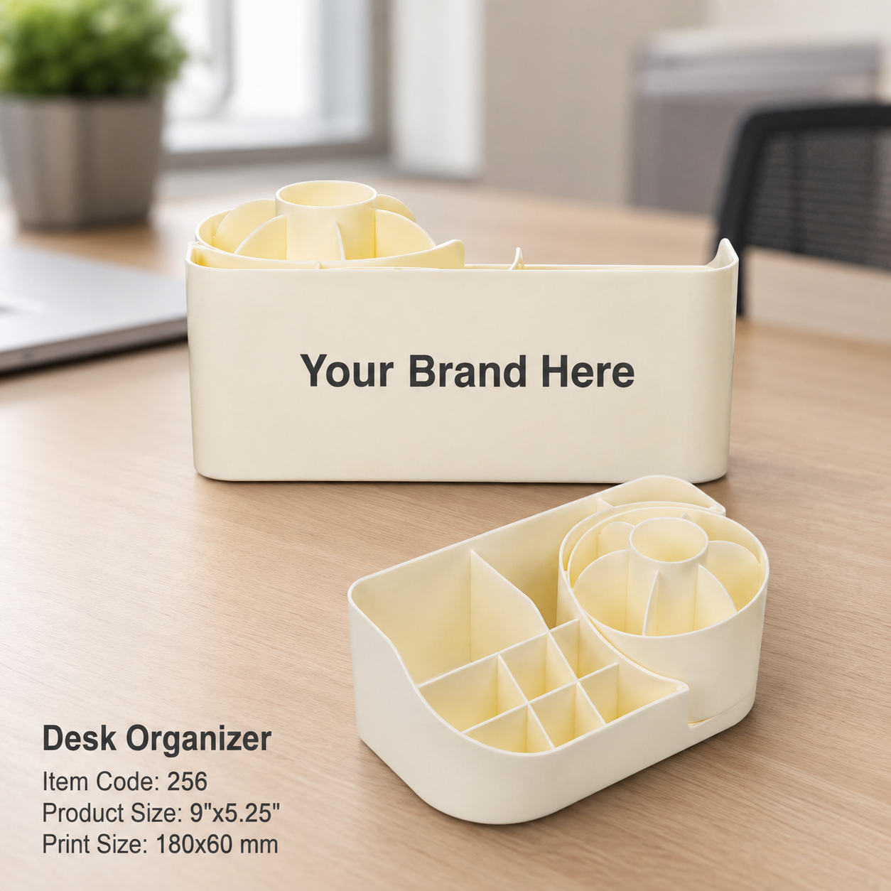 Custom Logo Printed Desk Organizer for Corporate Gifting