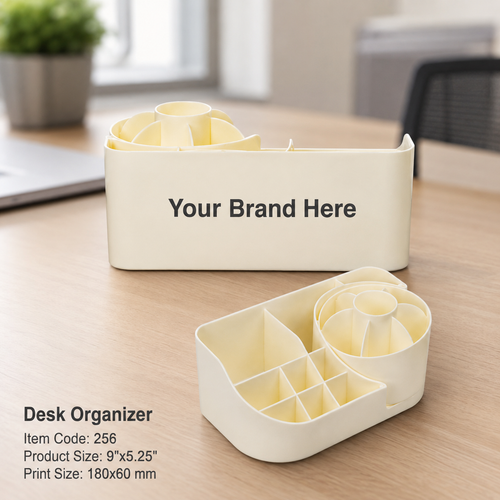 Custom Logo Printed Desk Organizer for Corporate Gifting
