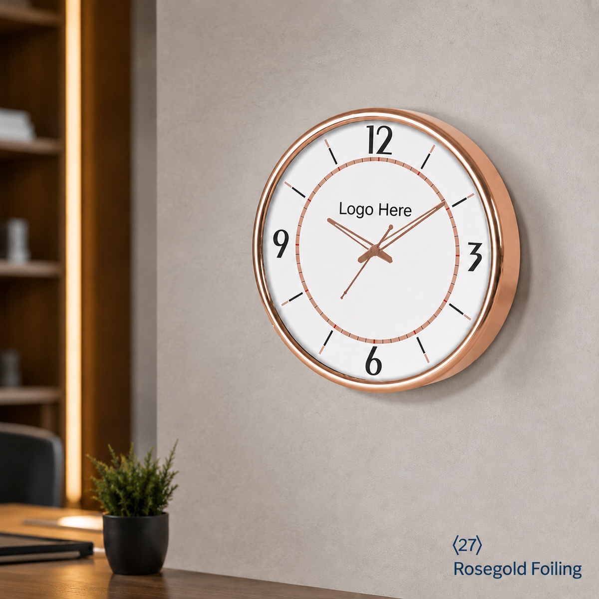 Customized Wall Clocks & Table Clocks with Company Logo