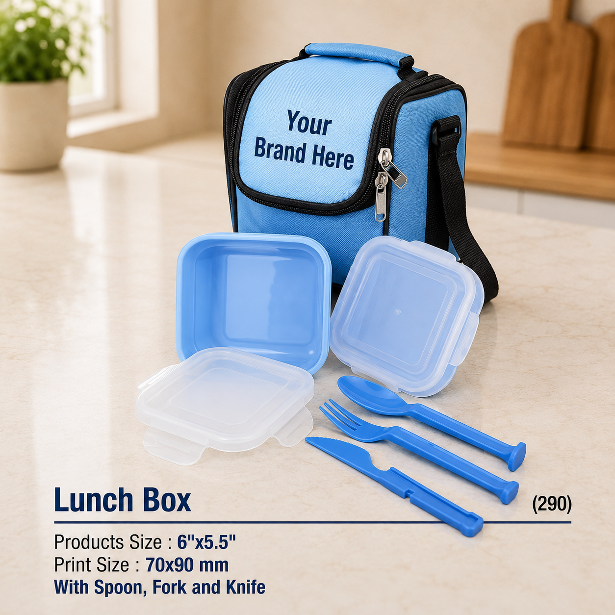 Custom Printed Lunch Box for Corporate Gifting