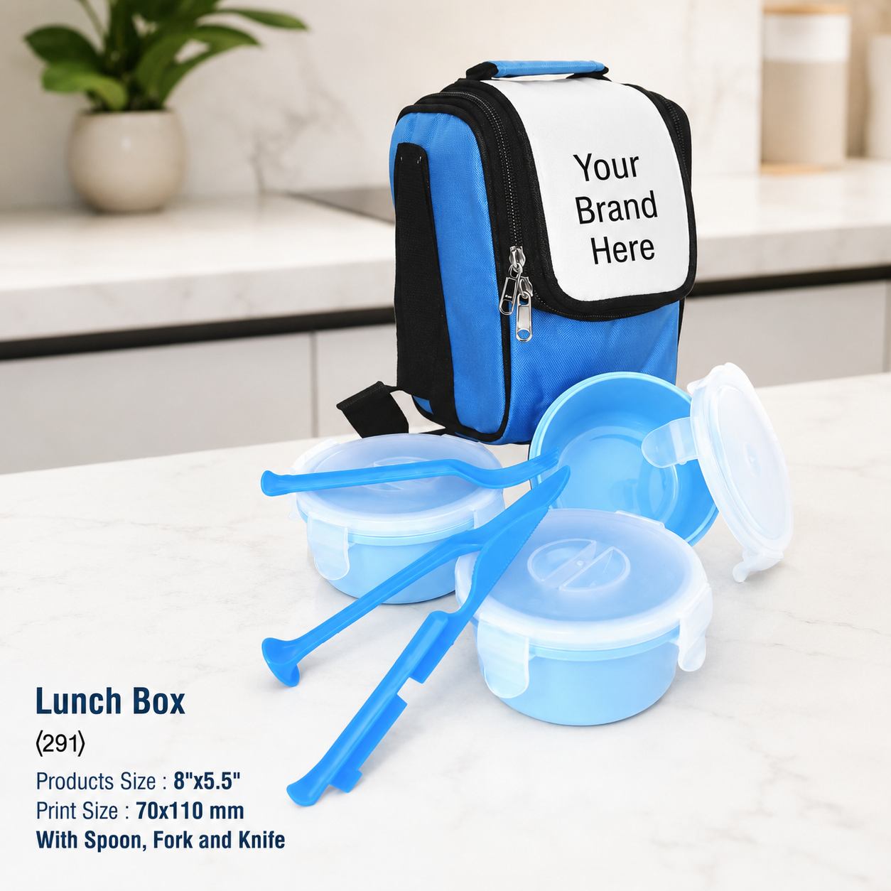 Custom Printed Lunch Box for Corporate Gifting