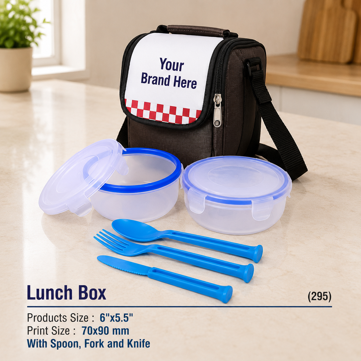 Custom Printed Lunch Box for Corporate Gifting