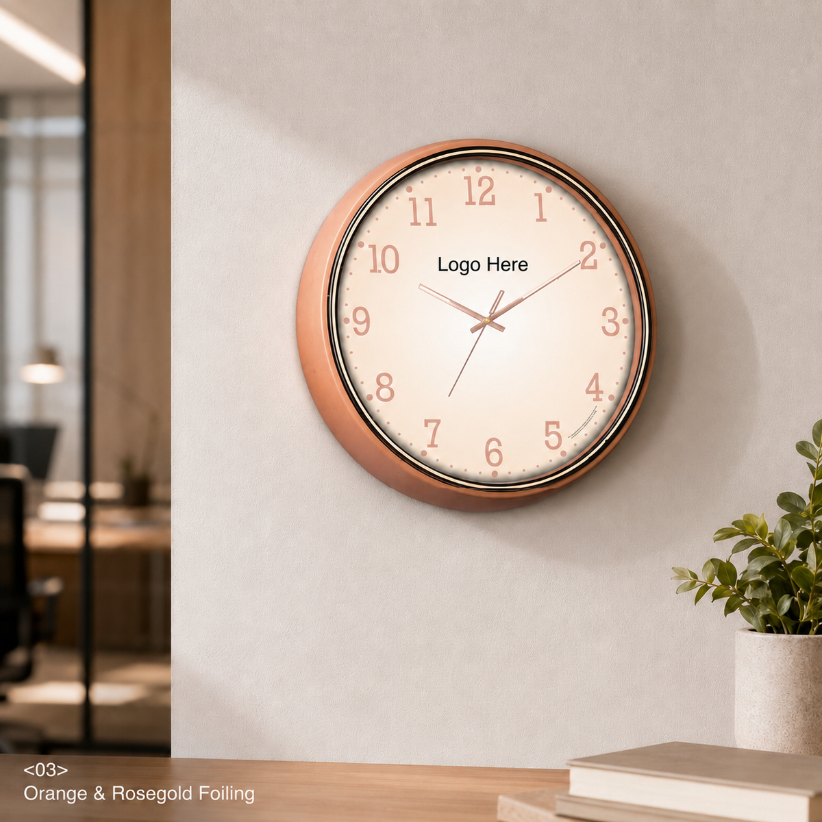 Customized Wall Clocks & Table Clocks with Company Logo