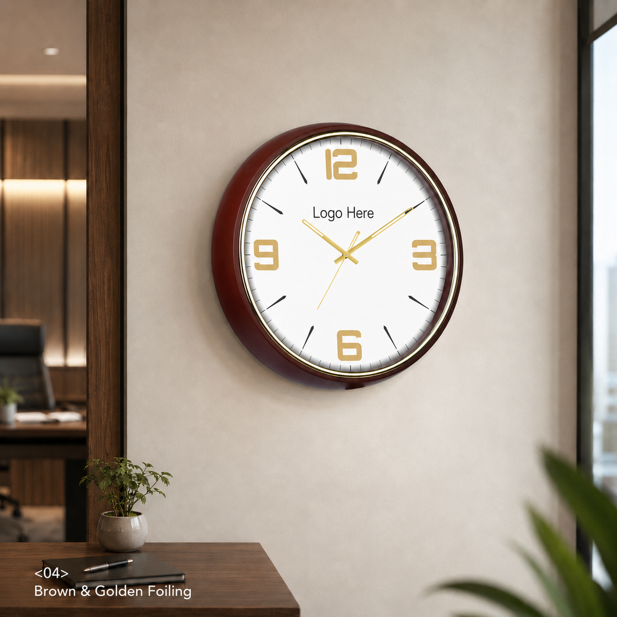 Customized Wall Clocks & Table Clocks with Company Logo