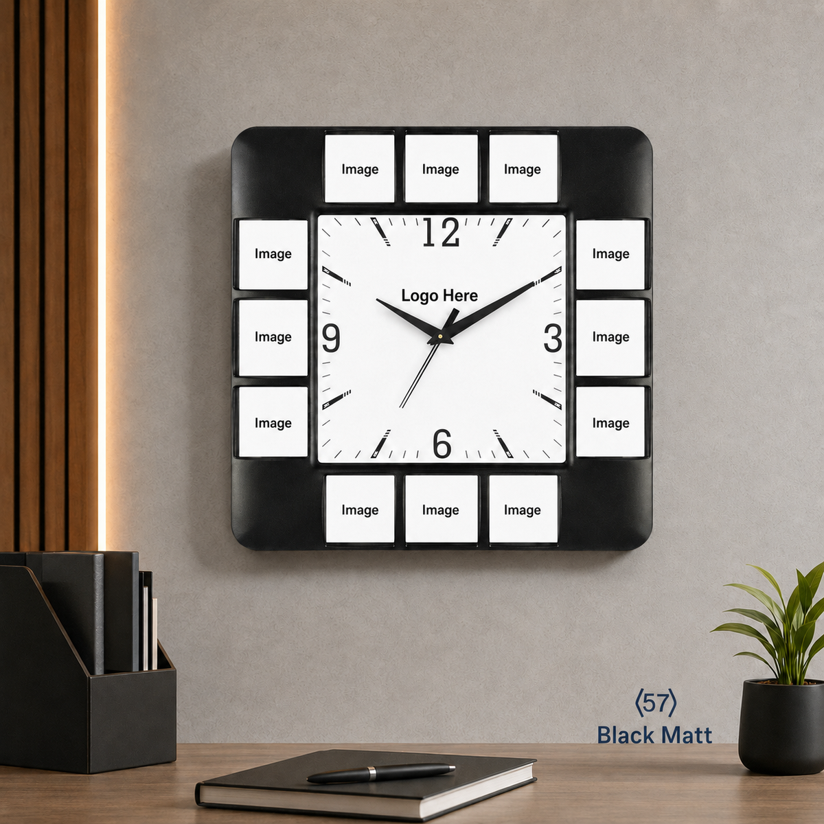 Customized Wall Clocks & Table Clocks with Company Logo