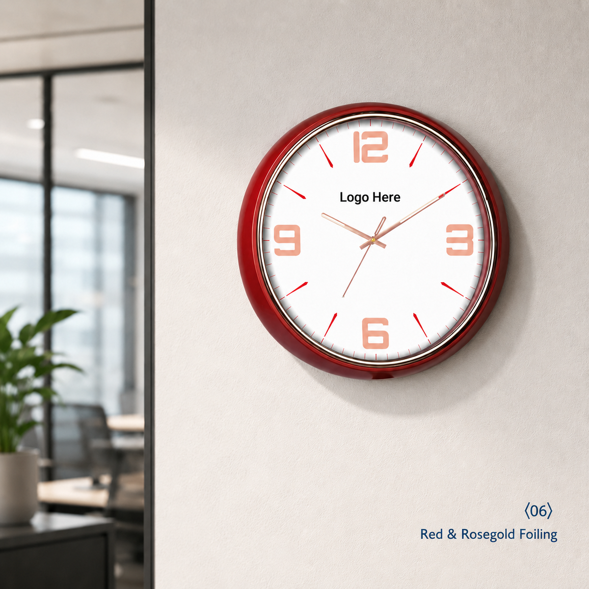 Customized Wall Clocks & Table Clocks with Company Logo
