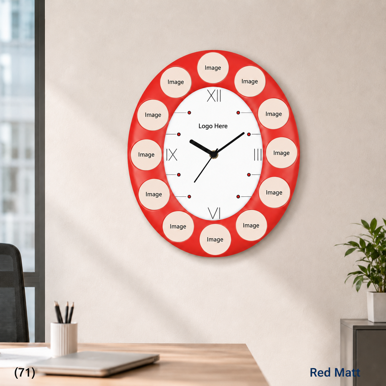 Customized Wall Clocks & Table Clocks with Company Logo