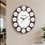Customized Wall Clocks & Table Clocks with Company Logo