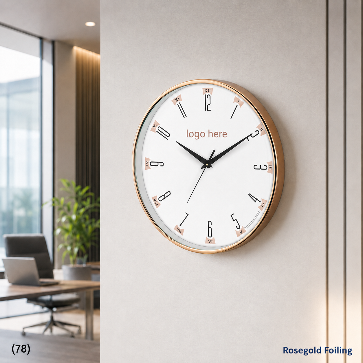 Customized Wall Clocks & Table Clocks with Company Logo