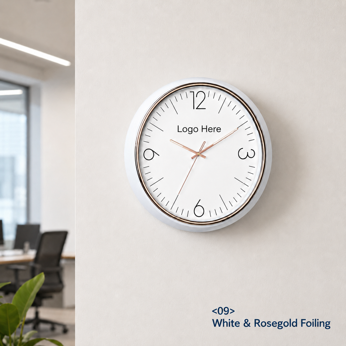 Customized Wall Clocks & Table Clocks with Company Logo